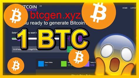 free bitcoin generator.